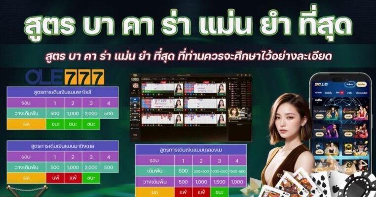 สูตรบาคาร่า แม่นยํา ที่สุด 2024